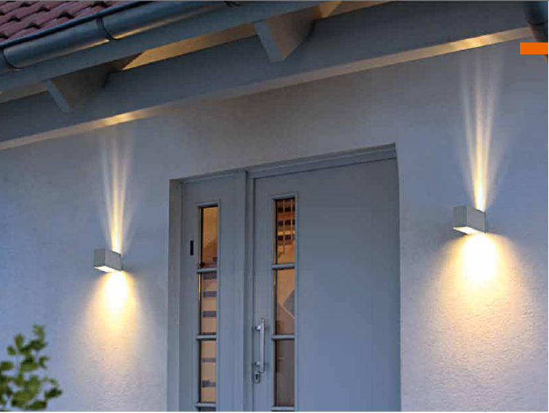 Neu LED Wandleuchte Tabo Aussenleuchte Up & Down G9 LED Silber 88572 | eBay